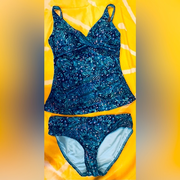 Nip Tuck Swim Swim Nwt Nip Tuck Swim Peacock Louise Tankini Us 8